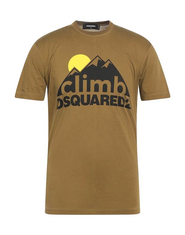 ディースクエアード メンズ トップス Tシャツ DSQUARED2 Ｔシャツ Military Green グリーン