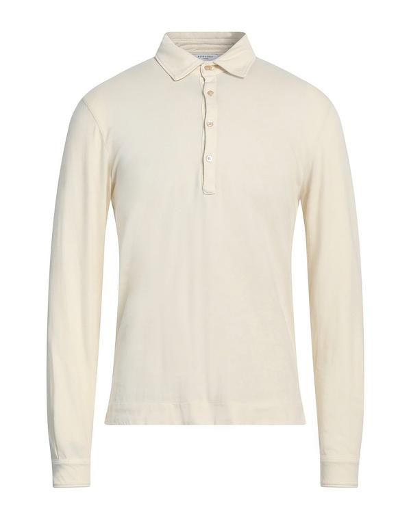 ボリオリ メンズ トップス ポロシャツ BOGLIOLI ポロシャツ Ivory アイボリー