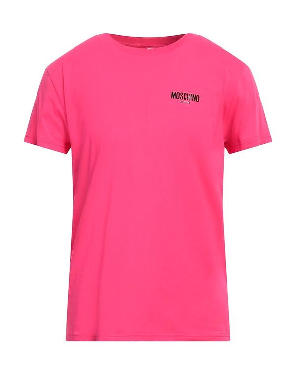 モスキーノ メンズ トップス Tシャツ MOSCHINO ベーシック Tシャツ Fuchsia フューシャ