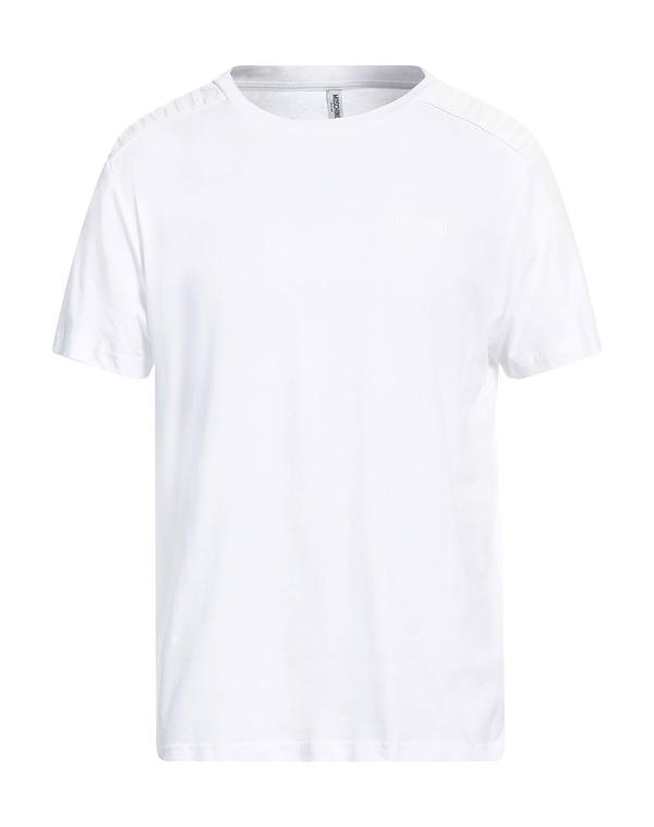 モスキーノ メンズ トップス Tシャツ MOSCHINO Ｔシャツ White ホワイト｜ReVida 店