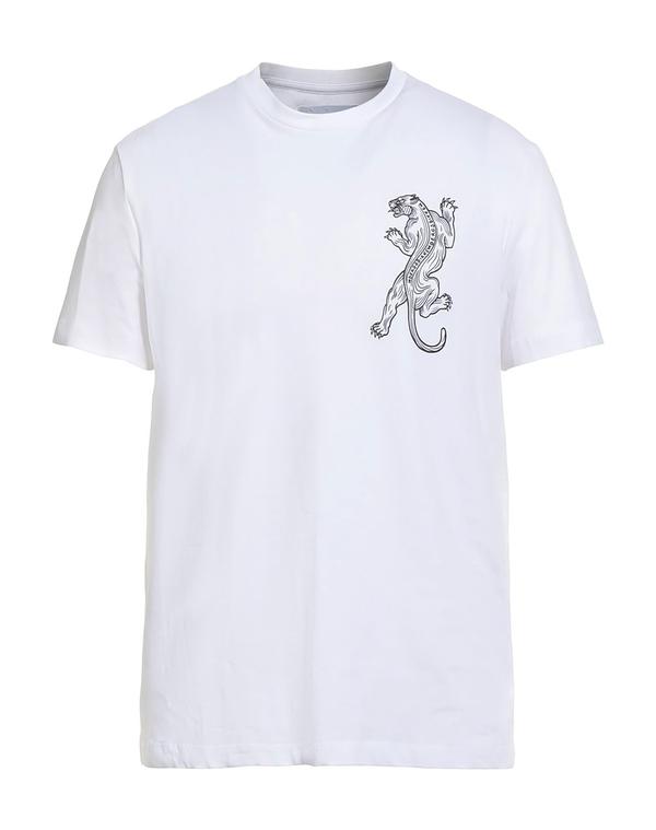ビッケンバーグス メンズ トップス Tシャツ BIKKEMBERGS Ｔシャツ White ホワイト
