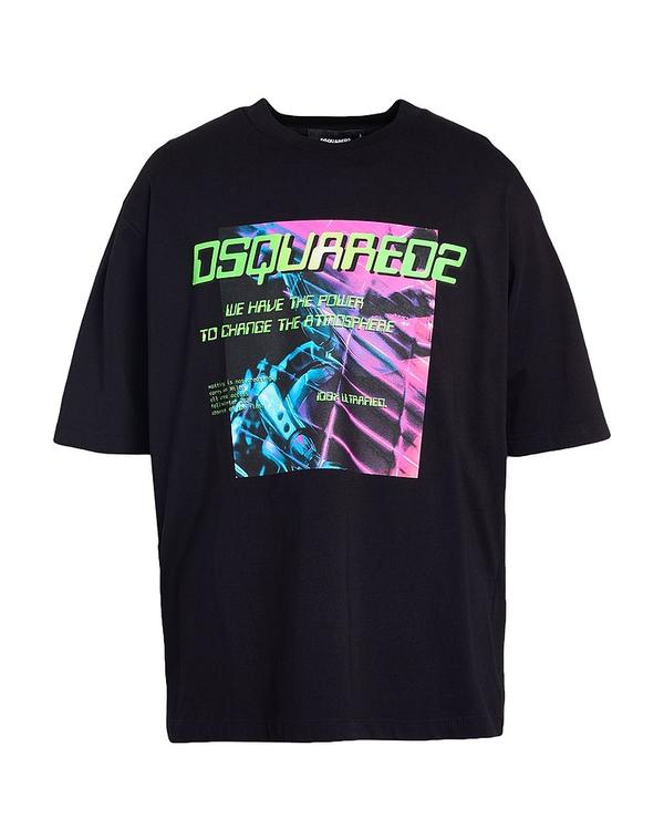 ディースクエアード メンズ トップス Tシャツ DSQUARED2 Ｔシャツ Black ブラック