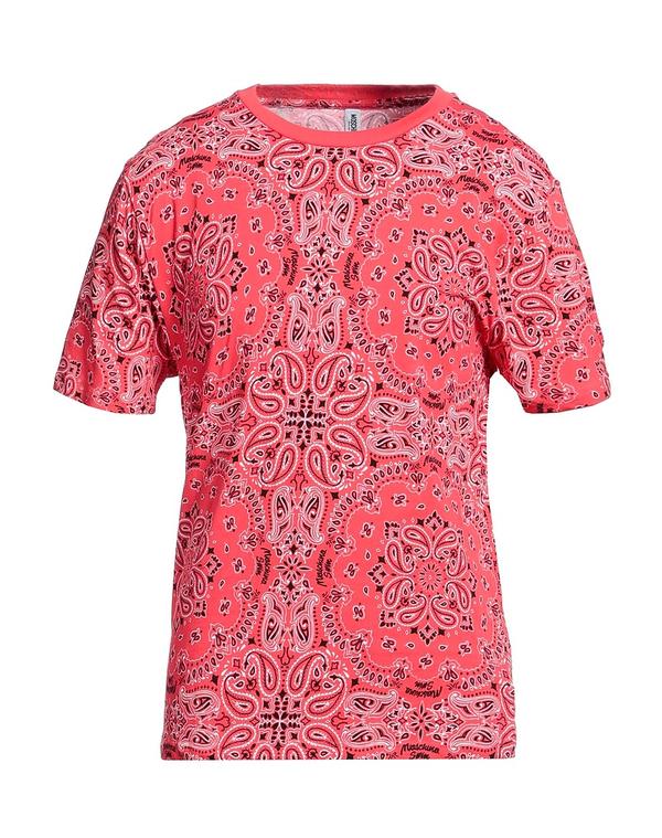 モスキーノ メンズ トップス Tシャツ MOSCHINO Tシャツ Coral コーラル