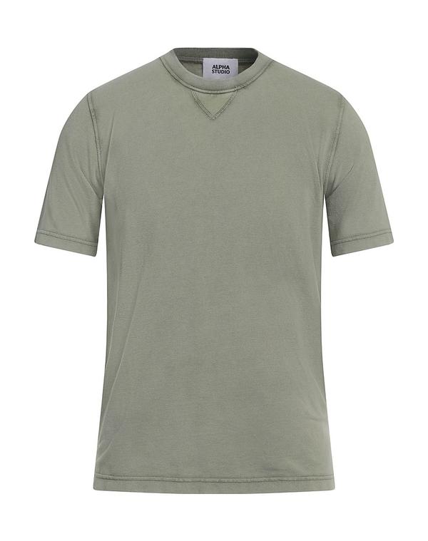 アルファス テューディオ メンズ トップス Tシャツ ALPHA STUDIO Ｔシャツ Sage Green グリーン
