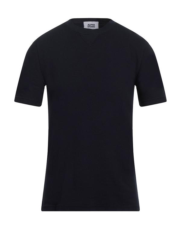 アルファス テューディオ メンズ トップス Tシャツ ALPHA STUDIO Ｔシャツ Midnight Blue ブルー