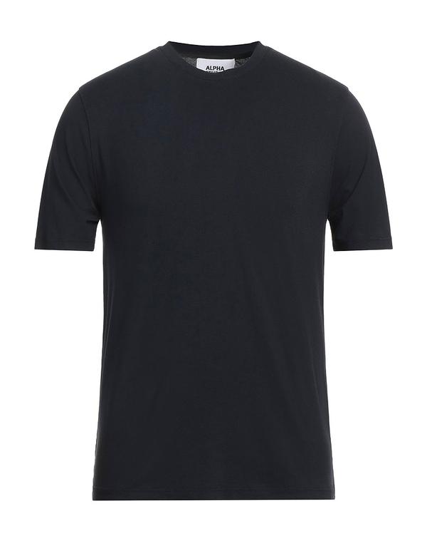 アルファス テューディオ メンズ トップス Tシャツ ALPHA STUDIO ベーシック Tシャツ Midnight Blue ブルー