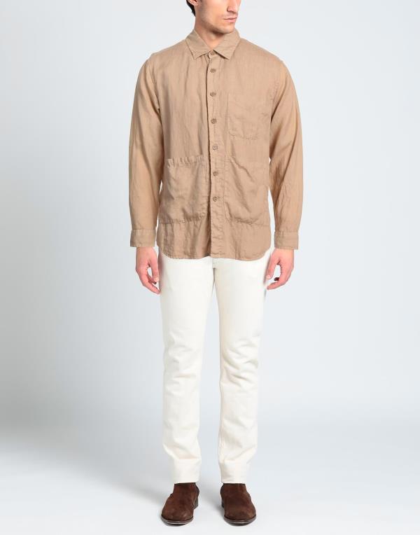 レトロマッチラベル 北欧デザイン 鳥 アスペジ メンズ シャツ トップス Linen shirt | www.laposhhotel.rw