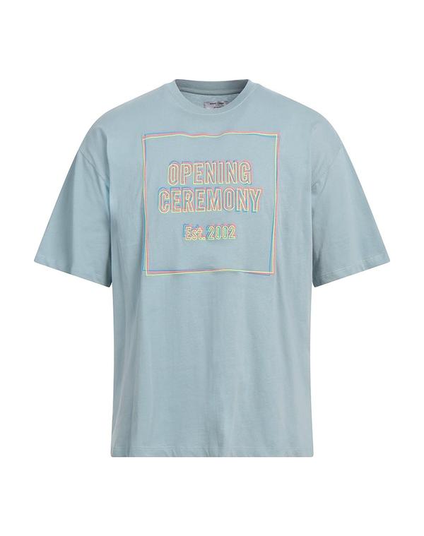 オープニングセレモニー メンズ トップス Tシャツ OPENING CEREMONY Ｔシャツ Light Blue ブルー