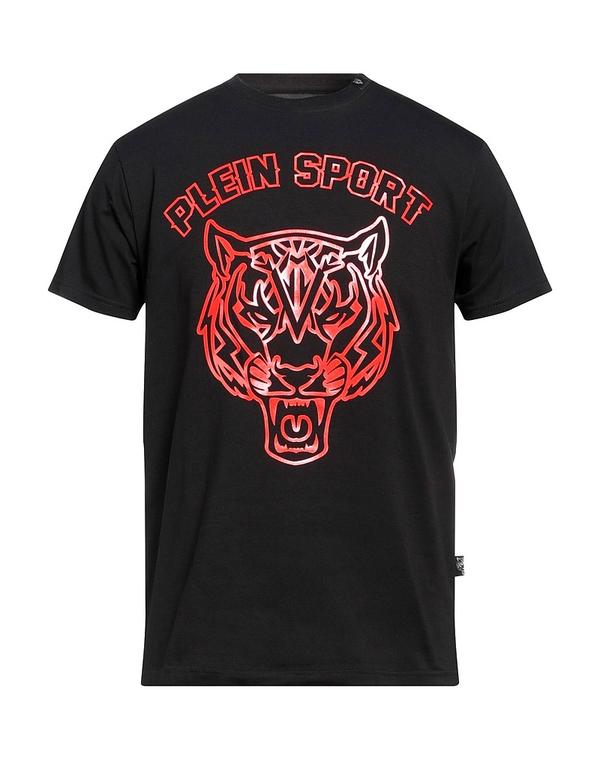 プレイン スポーツ メンズ トップス Tシャツ PLEIN SPORT Ｔシャツ Black ブラック