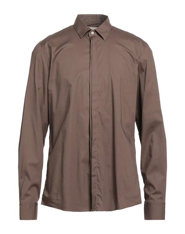 ロウブランド メンズ トップス プルオーバー LOW BRAND 無地プルオーバー Khaki カーキ カジュアルシャツ-メンズファッション