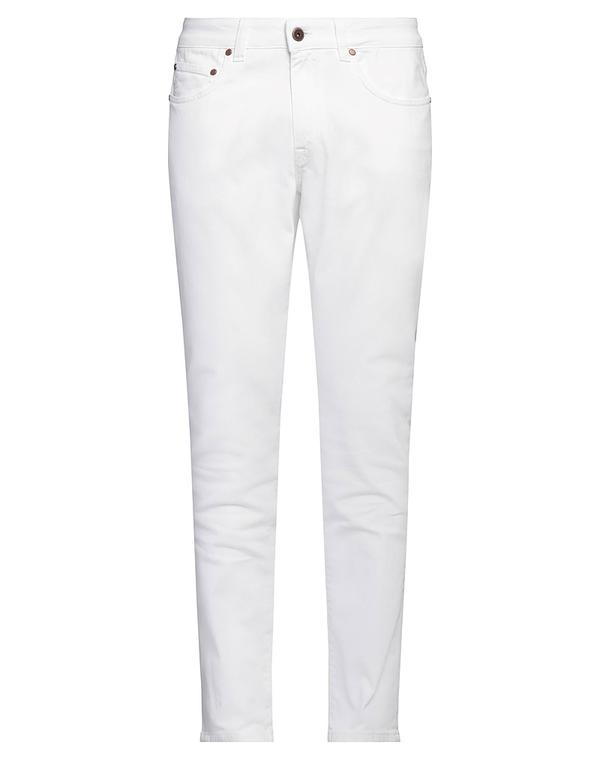 ボリオリ メンズ ボトムス デニムパンツ BOGLIOLI ストレートレッグ White ホワイト|ReVida 店