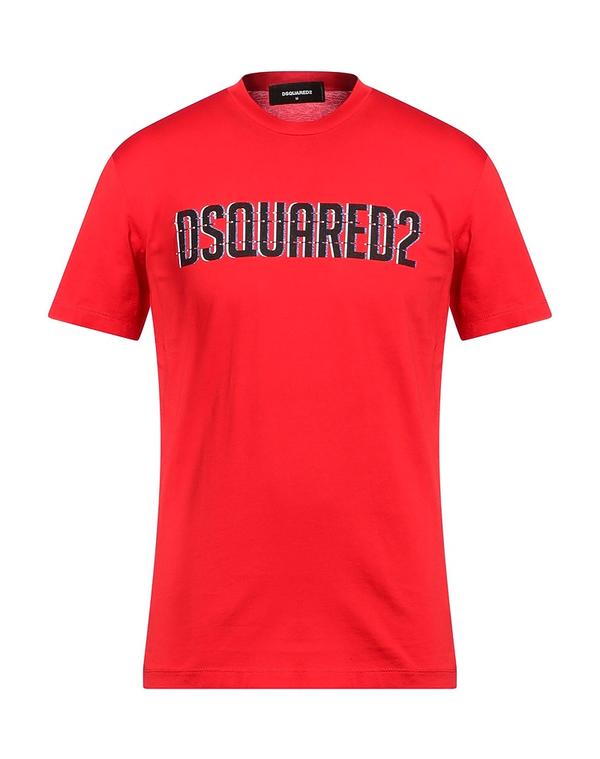 ディースクエアード メンズ トップス Tシャツ DSQUARED2 Ｔシャツ Red レッド
