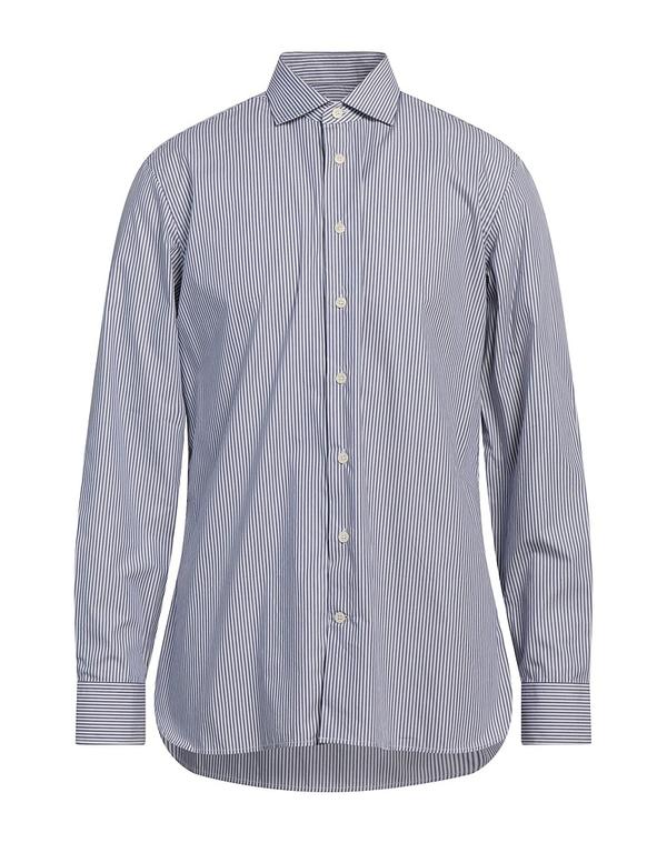 ハケット メンズ トップス シャツ HACKETT ストライプ柄シャツ Midnight Blue ブルー