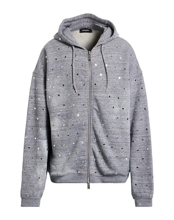 ディースクエアード メンズ アウター パーカー・スウェット DSQUARED2 スウェット Gray グレー