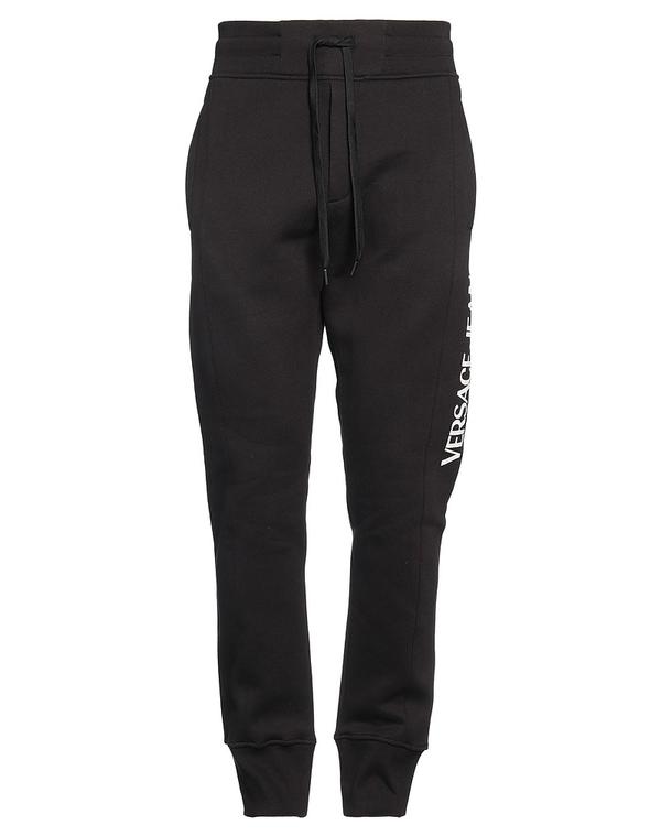 ヴェルサーチ メンズ ボトムス カジュアルパンツ VERSACE JEANS COUTURE スポーティパンツ Black ブラック