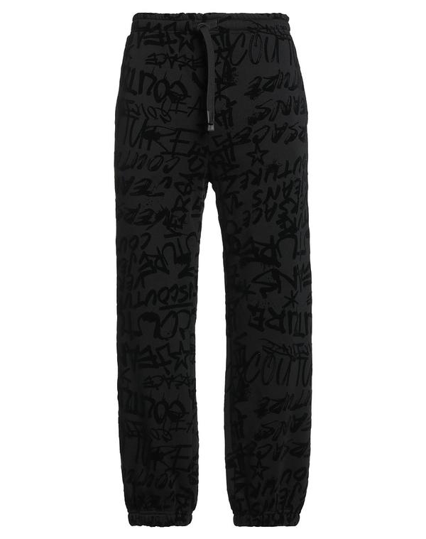 ヴェルサーチ メンズ ボトムス カジュアルパンツ VERSACE JEANS COUTURE スウェットパンツ Black ブラック