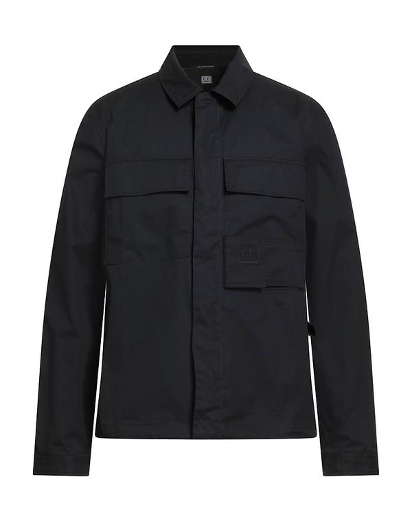 シーピーカンパニー メンズ トップス シャツ C.P. COMPANY 無地シャツ Black ブラック