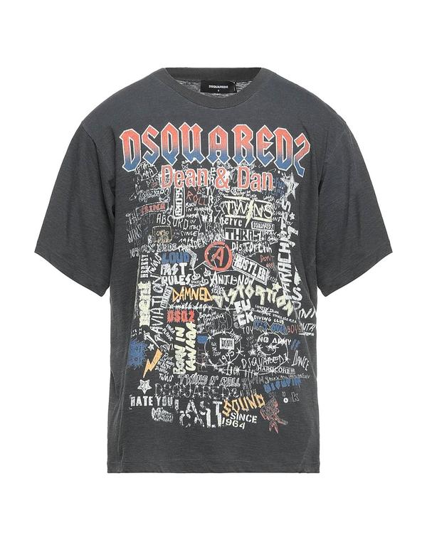ディースクエアード メンズ トップス Tシャツ DSQUARED2 Ｔシャツ Charcoal チャコール