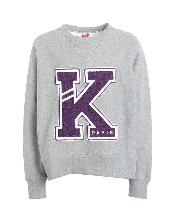 ケンゾー メンズ アウター パーカー・スウェット KENZO スウェット Gray グレー|ReVida 店