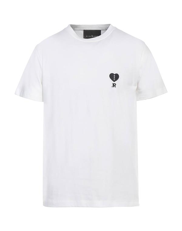 ジョン リッチモンド メンズ トップス Tシャツ JOHN RICHMOND Ｔシャツ White ホワイト