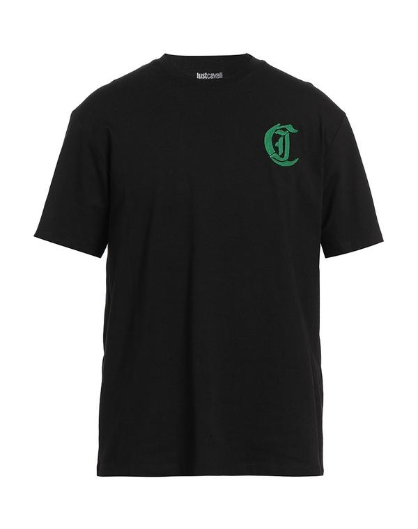 ジャストカバリ メンズ トップス Tシャツ JUST CAVALLI Ｔシャツ Black ブラック