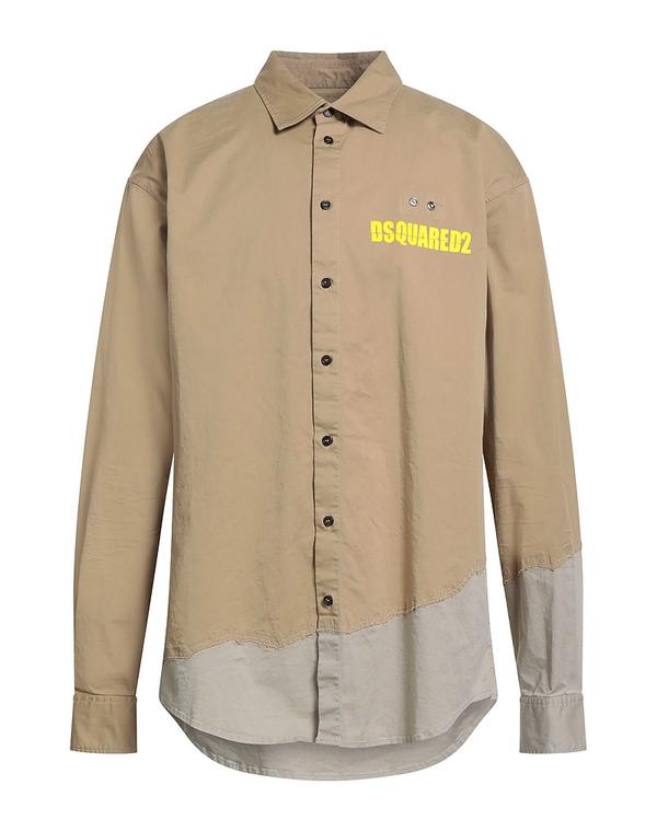 ディースクエアード メンズ トップス シャツ DSQUARED2 柄入りシャツ Sand サンド