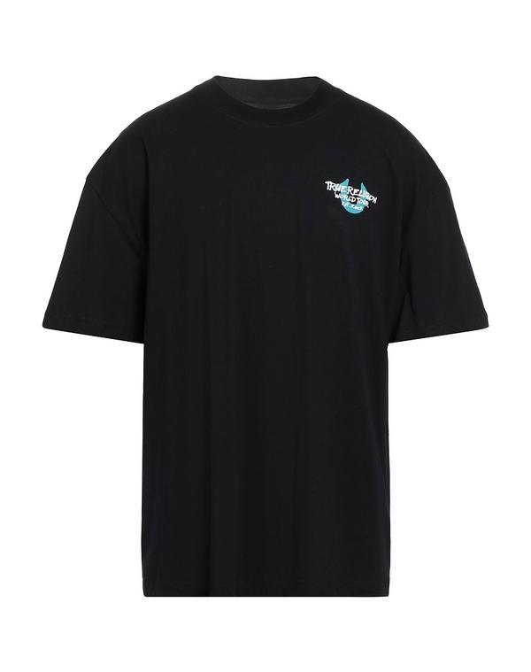 トゥルーレリジョン メンズ トップス Tシャツ TRUE RELIGION Ｔシャツ Black ブラック