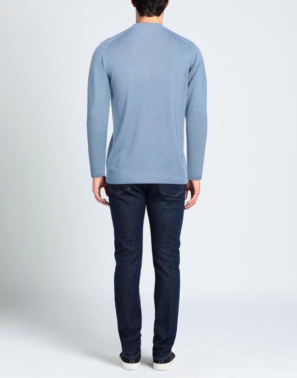 クルチアーニ メンズ カーディガン アウター Cardigan Light blue 