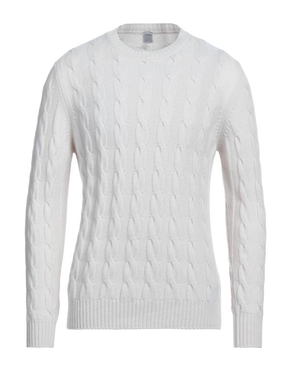 世界的に有名な イレブンティ メンズ ニット セーター アウター Cashmere blend Ivory 