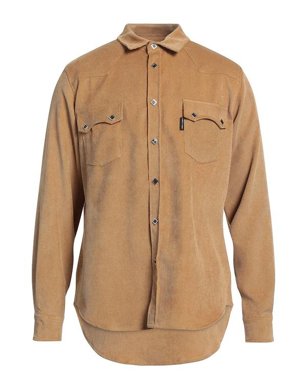 ファミリーファースト メンズ トップス シャツ FAMILY FIRST Milano 無地シャツ Sand サンド