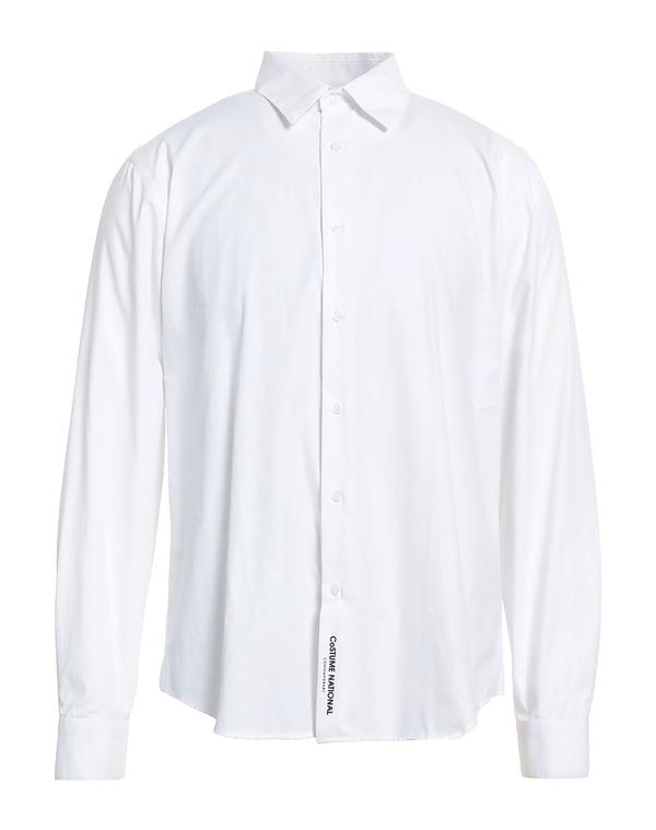 コスチュームナショナル メンズ トップス シャツ COSTUME NATIONAL 無地シャツ White ホワイト