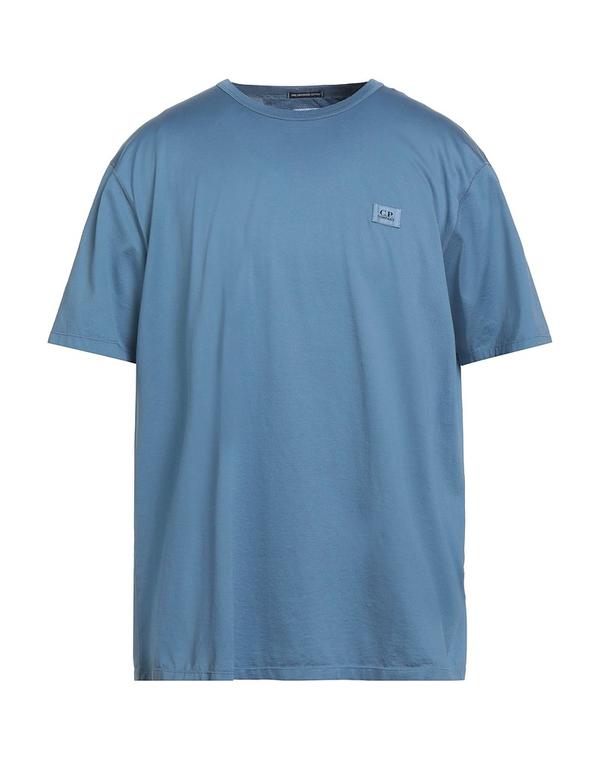 シーピーカンパニー メンズ トップス Tシャツ C.P. COMPANY ベーシック Tシャツ Blue Gray グレー