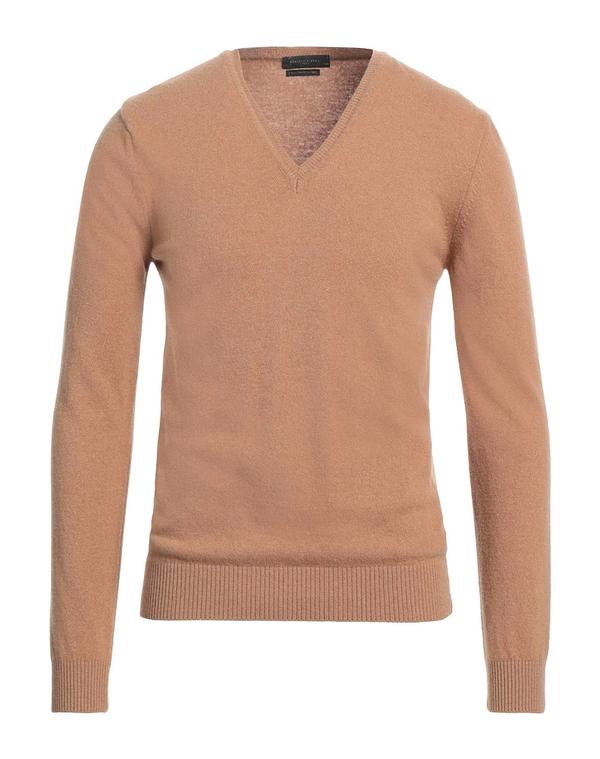 ダニエル フィエゾリ メンズ トップス シャツ DANIELE FIESOLI プルオーバー Camel キャメル