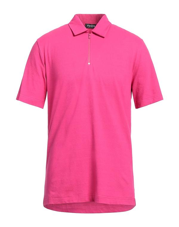 ヨーン メンズ トップス ポロシャツ YOON ポロシャツ Fuchsia フューシャ