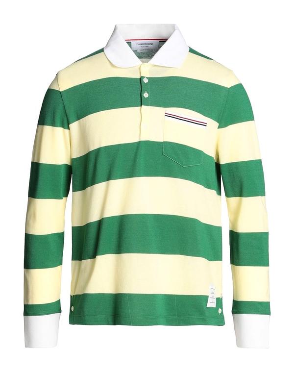 トムブラウン メンズ トップス ポロシャツ THOM BROWNE ポロシャツ Green グリーン|ReVida 店