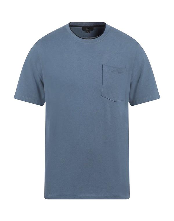 ダンヒル メンズ トップス Tシャツ DUNHILL Ｔシャツ Blue Gray グレー