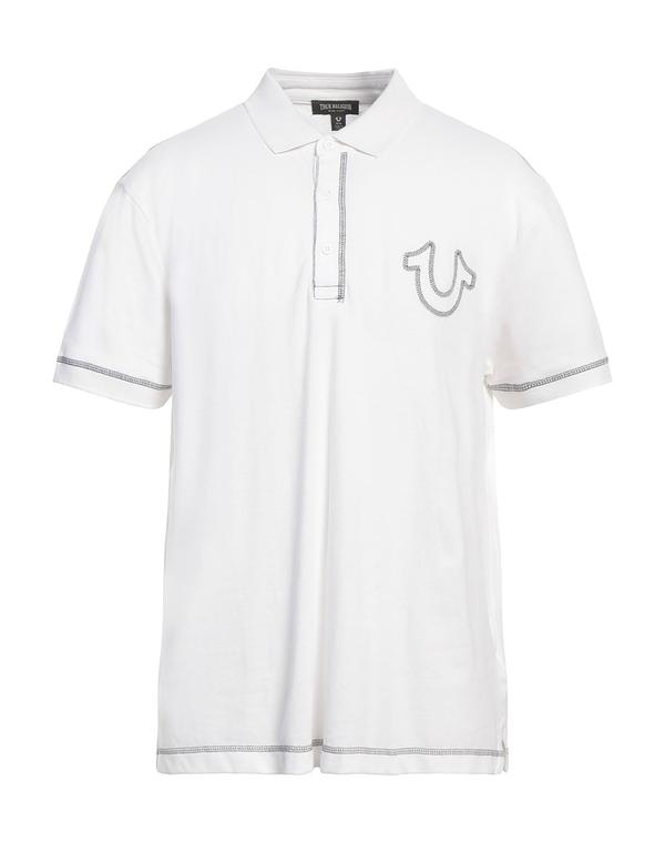 トゥルーレリジョン メンズ トップス スポーツシャツ TRUE RELIGION スポーツシャツ White 白いこと