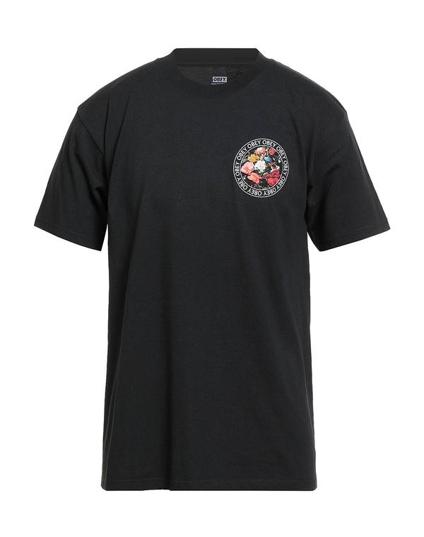 オベイ メンズ トップス Tシャツ OBEY Ｔシャツ Black ブラック｜ReVida 店