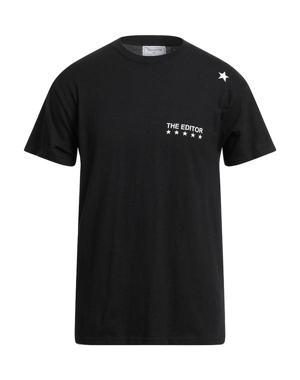 エディター メンズ トップス Tシャツ THEDITOR Ｔシャツ Black ブラック