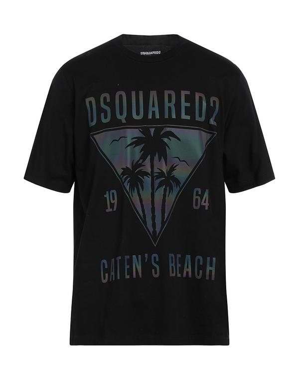 ディースクエアード メンズ トップス Tシャツ DSQUARED2 Ｔシャツ Black ブラック