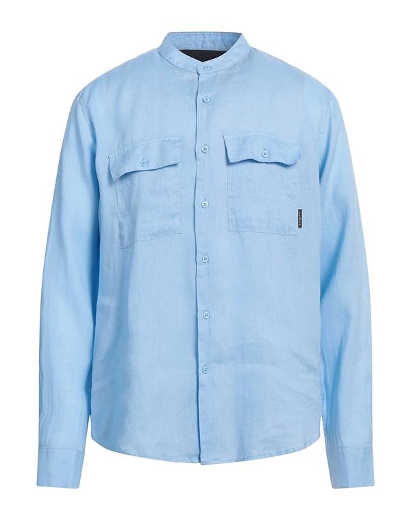 ジョン リッチモンド メンズ トップス シャツ JOHN RICHMOND 無地シャツ Sky Blue ブルー