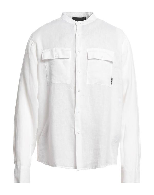 ジョン リッチモンド メンズ トップス シャツ JOHN RICHMOND 無地シャツ White ホワイト