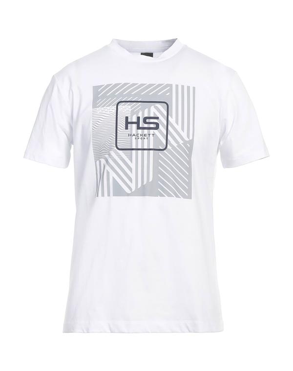 ハケット メンズ トップス プルオーバー HACKETT Ｔシャツ White 白いこと