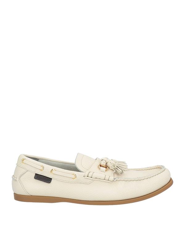 トム・フォード メンズ シューズ スリッポン・ローファー TOM FORD モカシン Ivory アイボリー