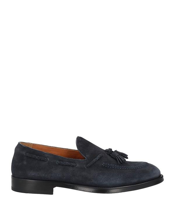 ドンカルズ メンズ シューズ スリッポン・ローファー DOUCAL'S モカシン Midnight Blue ブルー｜ReVida 店