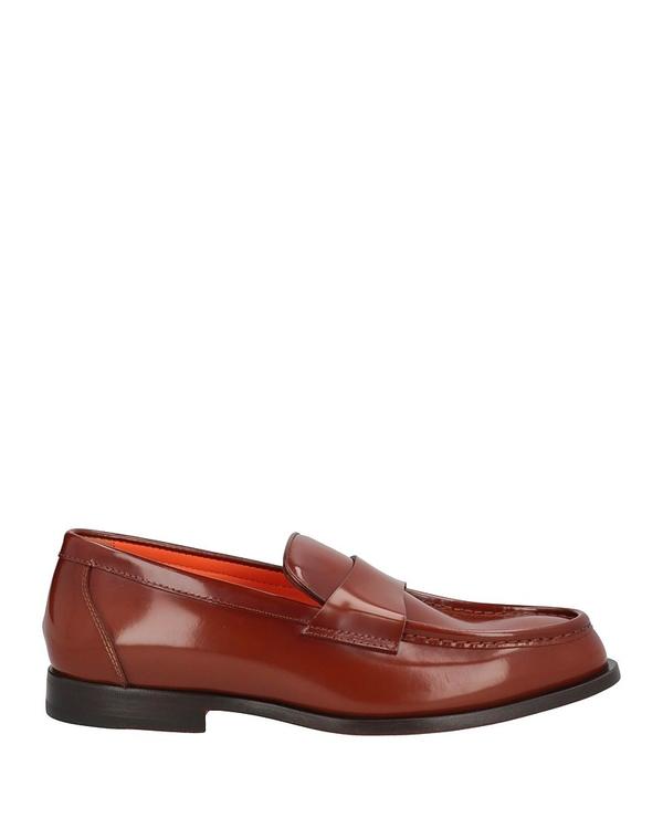 サントーニ メンズ シューズ スリッポン・ローファー SANTONI モカシン Brown 赤銅色