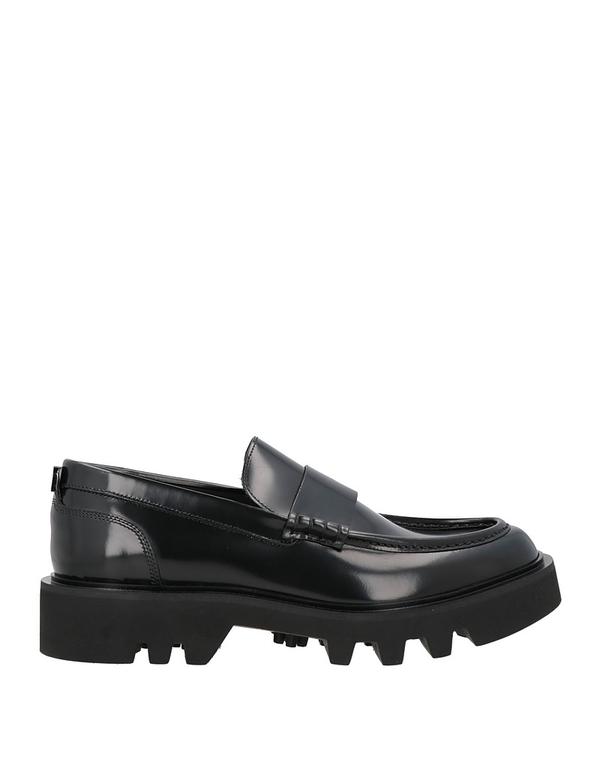 セルジオロッシ メンズ シューズ スリッポン・ローファー SERGIO ROSSI モカシン Black ブラック｜ReVida 店