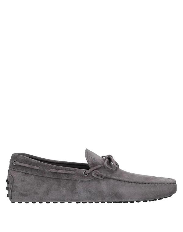 トッズ メンズ シューズ スリッポン・ローファー TOD'S モカシン Light Gray グレー｜ReVida 店