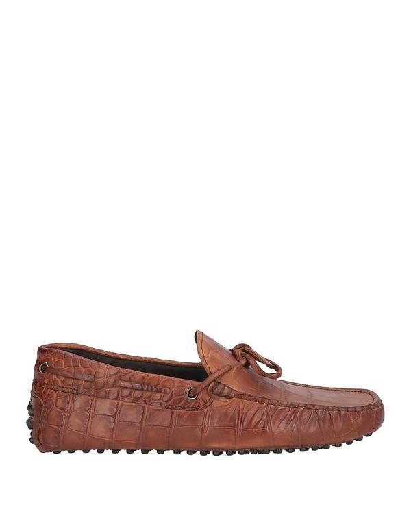 トッズ メンズ シューズ スリッポン・ローファー TOD'S モカシン Brown ブラウン