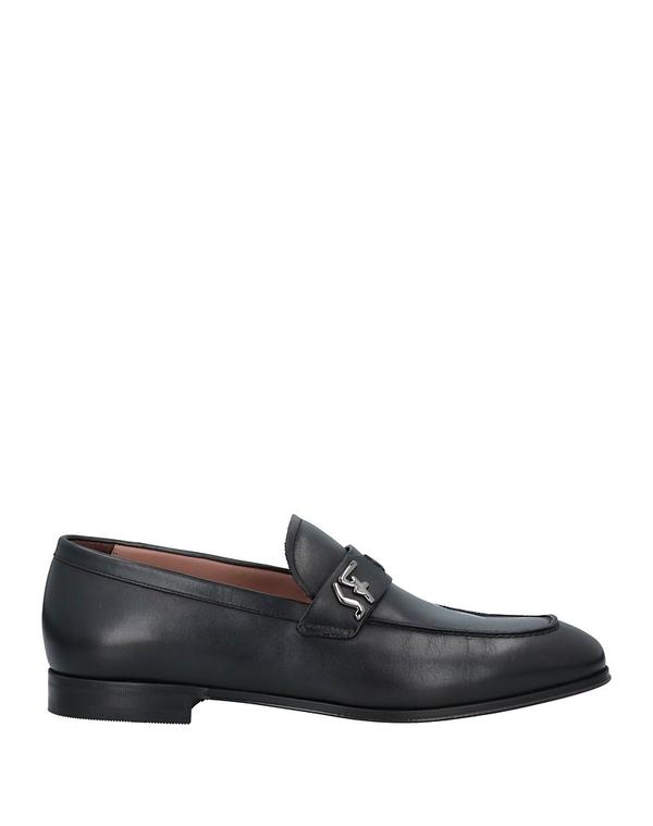 フェラガモ メンズ シューズ スリッポン・ローファー FERRAGAMO モカシン Black 黒いこと メンズ靴-ローファー-靴